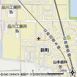 奈良県磯城郡田原本町新町127周辺の地図