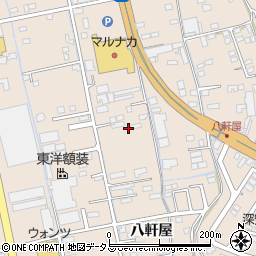 広島県福山市加茂町八軒屋22周辺の地図