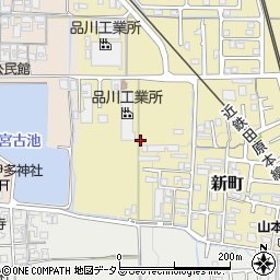 奈良県磯城郡田原本町新町377周辺の地図