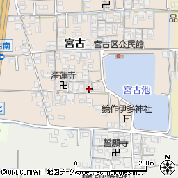奈良県磯城郡田原本町宮古103周辺の地図