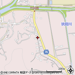 広島県福山市神辺町下竹田1100周辺の地図