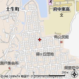 広島県府中市土生町685周辺の地図