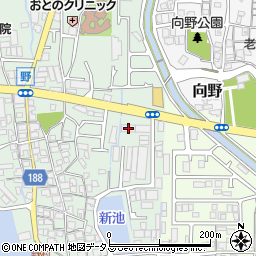 大阪府羽曳野市野471周辺の地図