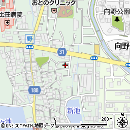 大阪府羽曳野市野476周辺の地図