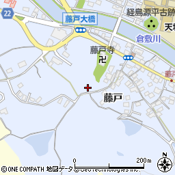 岡山県倉敷市藤戸町藤戸78周辺の地図
