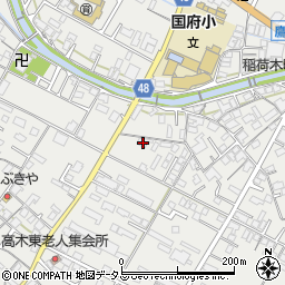 広島県府中市高木町876周辺の地図