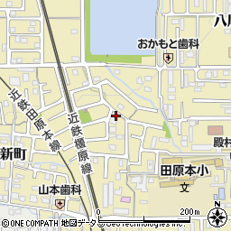 奈良県磯城郡田原本町新町114-7周辺の地図