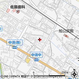 広島県府中市中須町1133周辺の地図