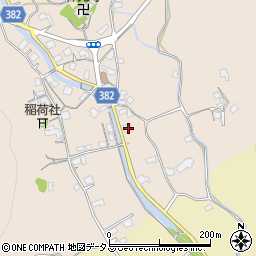 岡山県浅口市金光町上竹16周辺の地図
