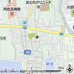 大阪府羽曳野市野682-4周辺の地図