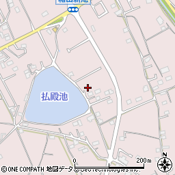 広島県福山市神辺町箱田561周辺の地図