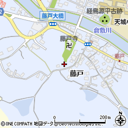 岡山県倉敷市藤戸町藤戸76周辺の地図