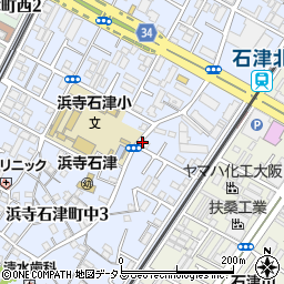 株式会社米田石材店周辺の地図