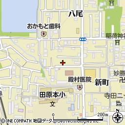 奈良県磯城郡田原本町新町22周辺の地図