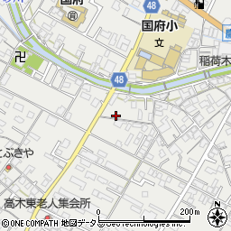 広島県府中市高木町879周辺の地図