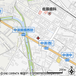 広島県府中市中須町1655周辺の地図