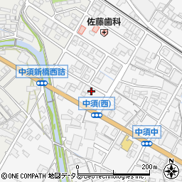 橘高商事倉庫事務所周辺の地図