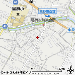 広島県府中市高木町827周辺の地図