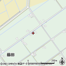 岡山県岡山市南区藤田75周辺の地図