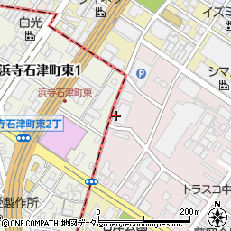 大阪府堺市堺区石津北町周辺の地図
