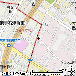 大阪府堺市堺区石津北町周辺の地図