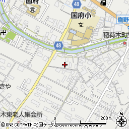 広島県府中市高木町874-7周辺の地図