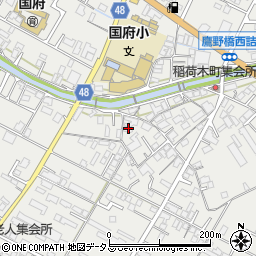 広島県府中市高木町887周辺の地図