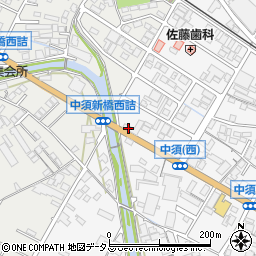広島県府中市中須町1656周辺の地図