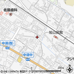 広島県府中市中須町1147周辺の地図