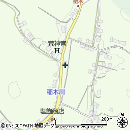 岡山県井原市上稲木町176周辺の地図