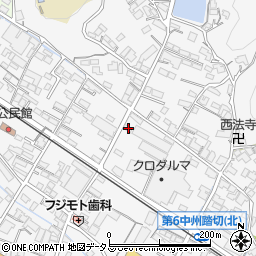 広島県府中市中須町666周辺の地図