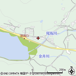 岡山県笠岡市尾坂86周辺の地図