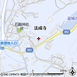 中野駅家線周辺の地図