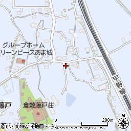 岡山県倉敷市藤戸町藤戸1605周辺の地図