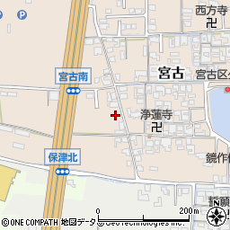 奈良県磯城郡田原本町宮古131周辺の地図