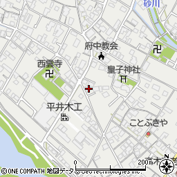 広島県府中市高木町1655-1周辺の地図