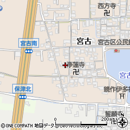 奈良県磯城郡田原本町宮古126周辺の地図