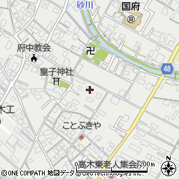 広島県府中市高木町1290周辺の地図