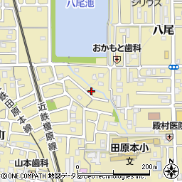 奈良県磯城郡田原本町新町110-9周辺の地図