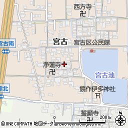 奈良県磯城郡田原本町宮古106周辺の地図