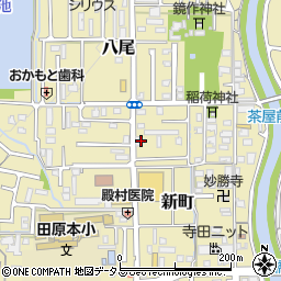 奈良県磯城郡田原本町新町12-5周辺の地図