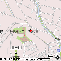広島県福山市神辺町湯野1517周辺の地図