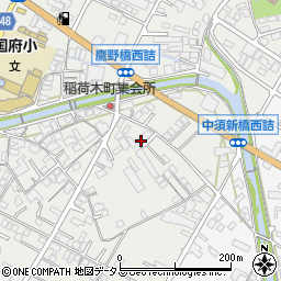 広島県府中市高木町809周辺の地図