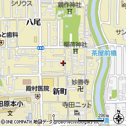 奈良県磯城郡田原本町新町13周辺の地図