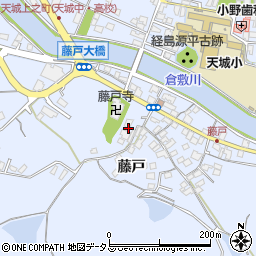 岡山県倉敷市藤戸町藤戸57周辺の地図