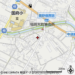 広島県府中市高木町832周辺の地図