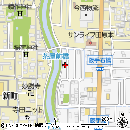 奈良県磯城郡田原本町阪手9周辺の地図