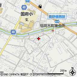 広島県府中市高木町851周辺の地図