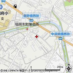 広島県府中市高木町812周辺の地図