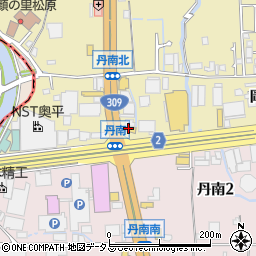 タイヤ館松原周辺の地図